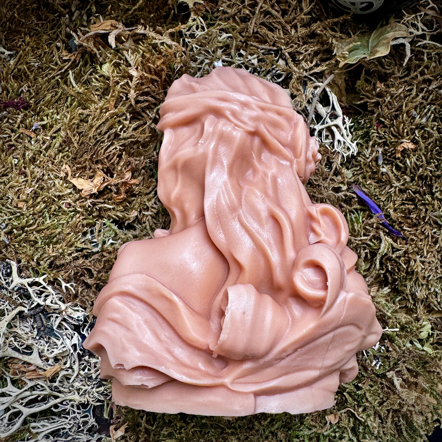 Aphrodite Goddess Sculpture Shaped Candle