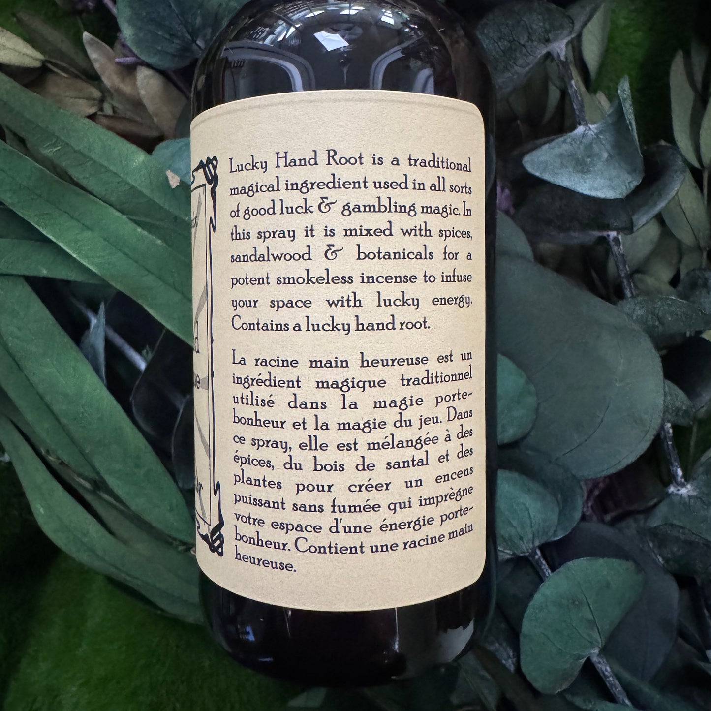 Lucky Hand smokeless incense  Spray