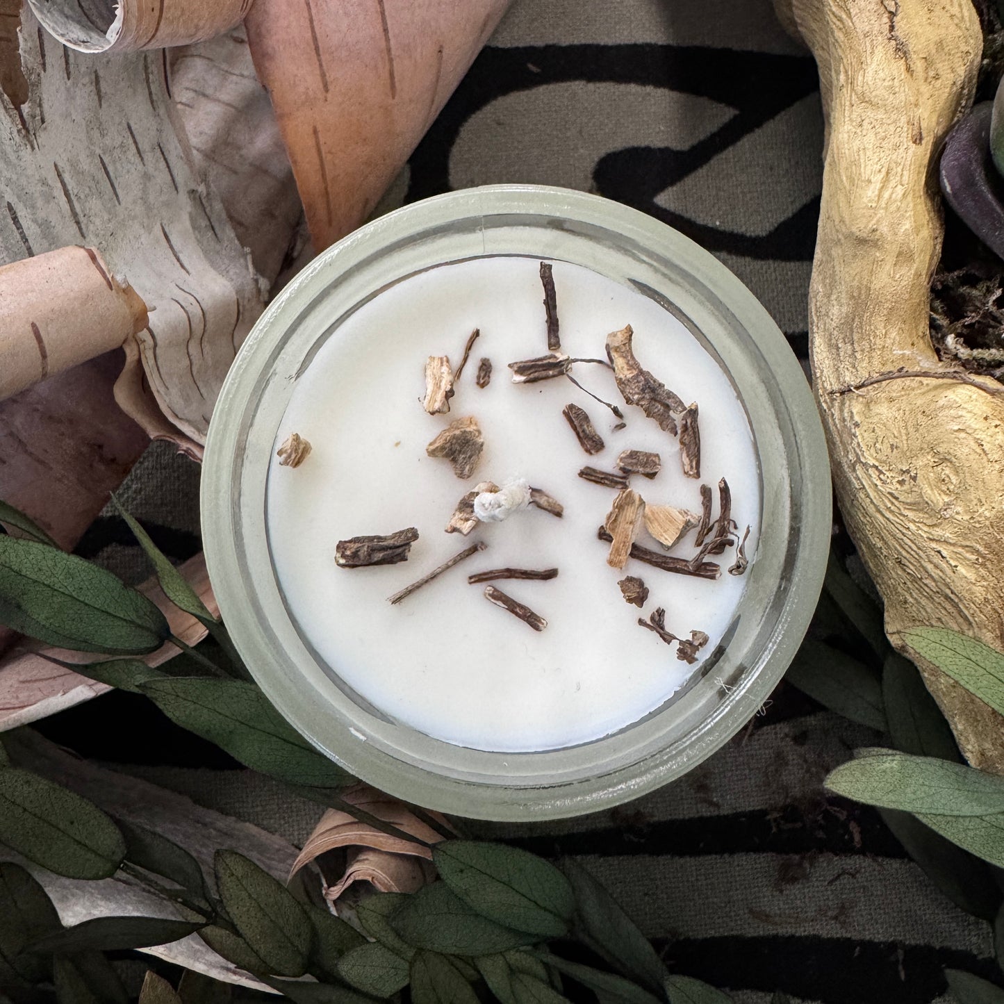 Circle of Protection Magic Spell Candle (White)