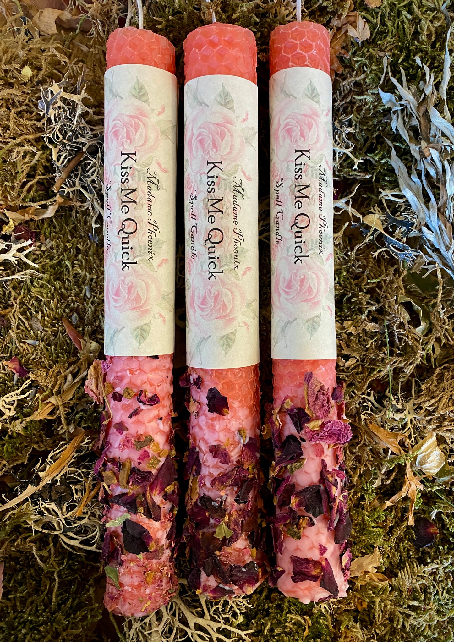 Kiss Me Quick Love Spell Candle