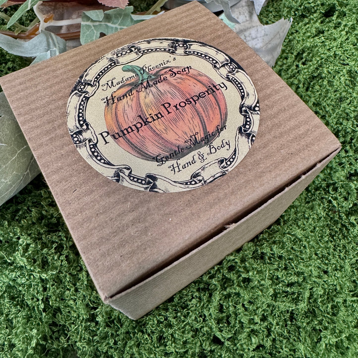 Pumpkin Prosperity Autumnal Harvest Abundance Spell Soap