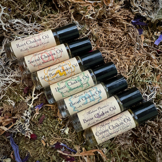 Chakra Healing Essential Oil Blend Rollers (FULL SET)