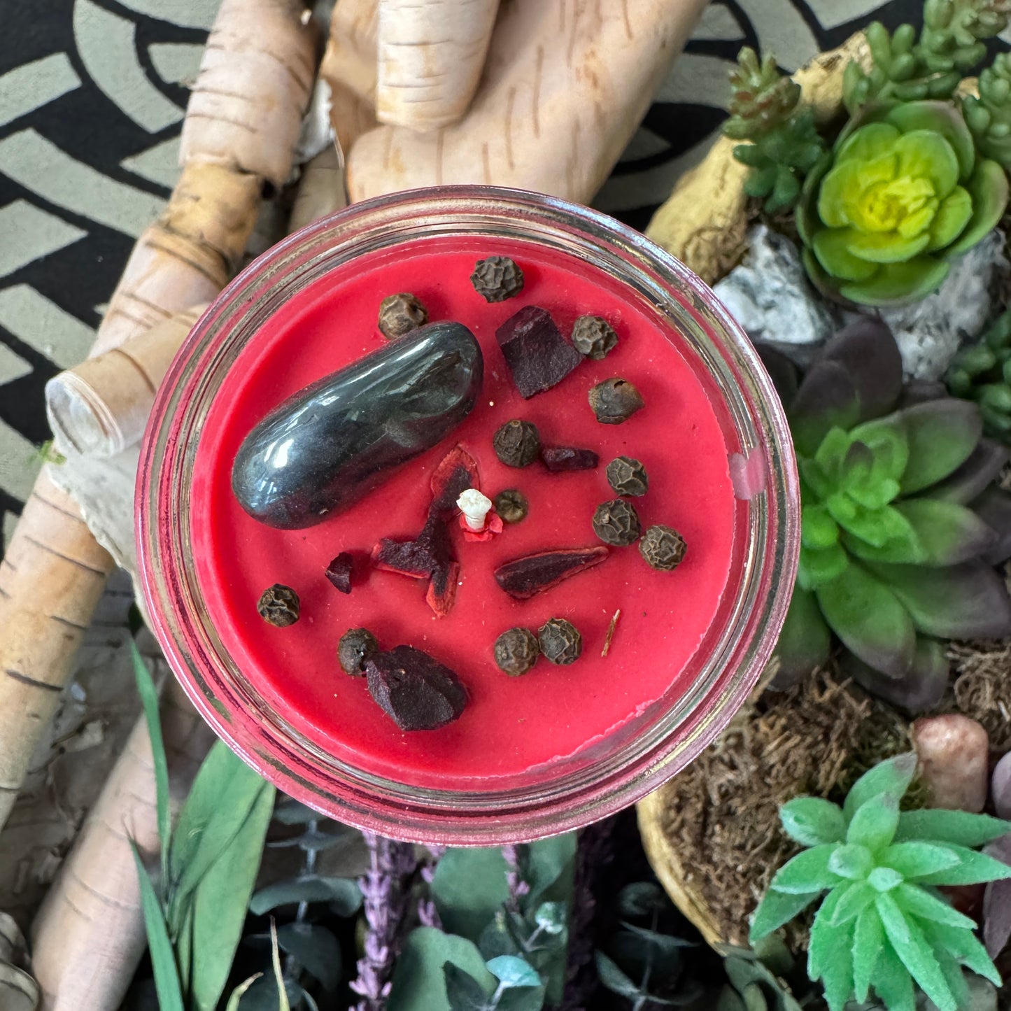Planetary Magic Mars Spell Candle