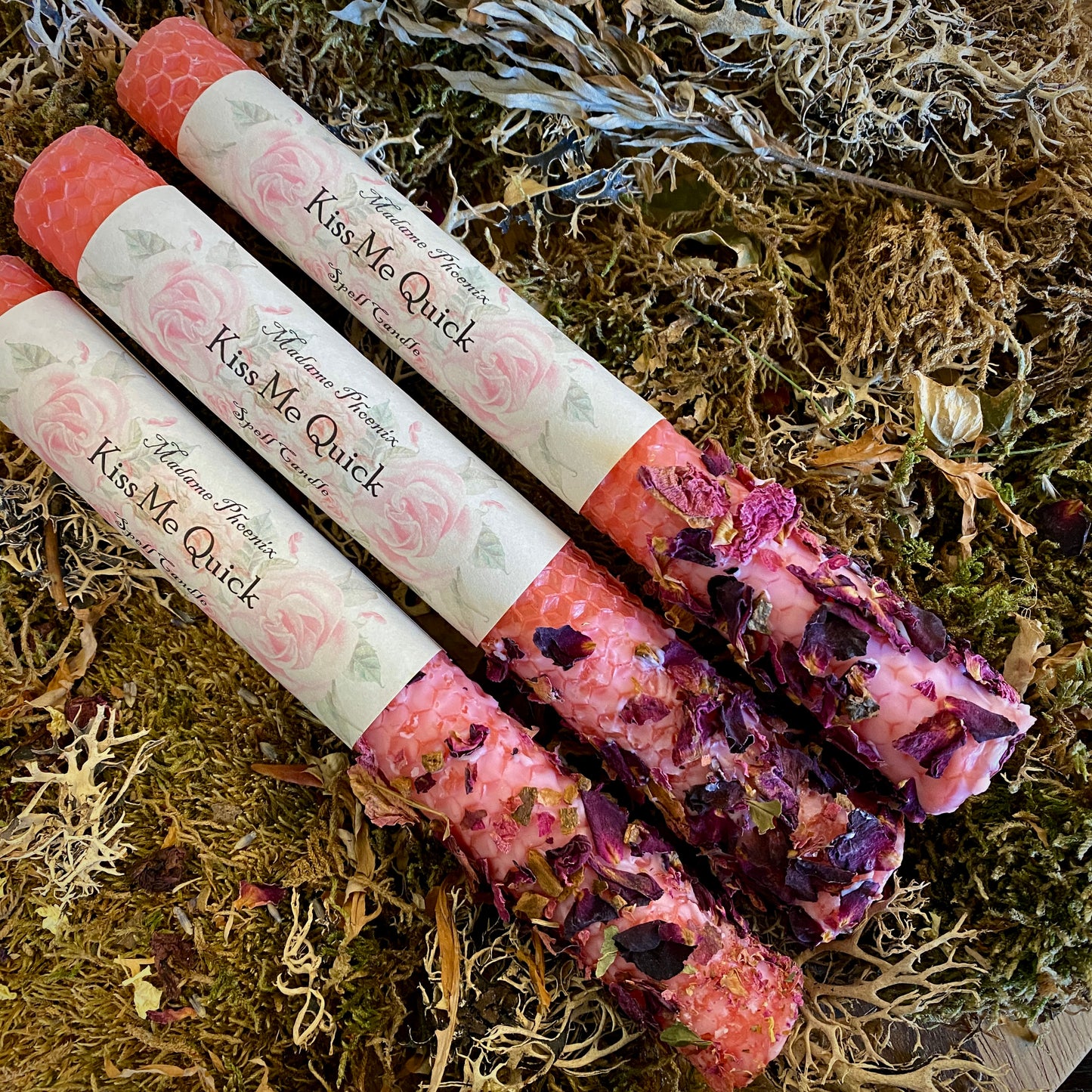 Kiss Me Quick Love Spell Candle