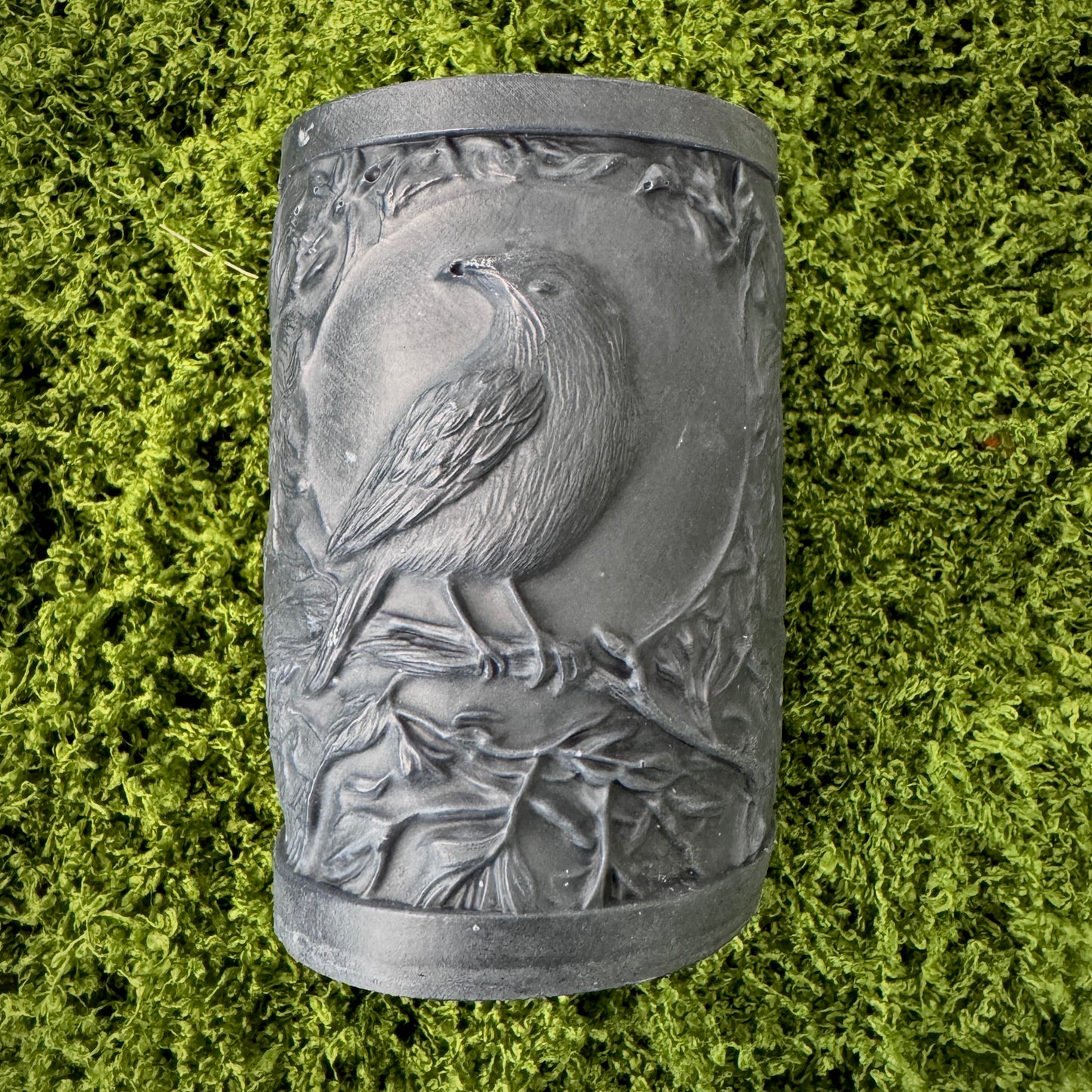 Raven Spirit Shaped Pillar Candle