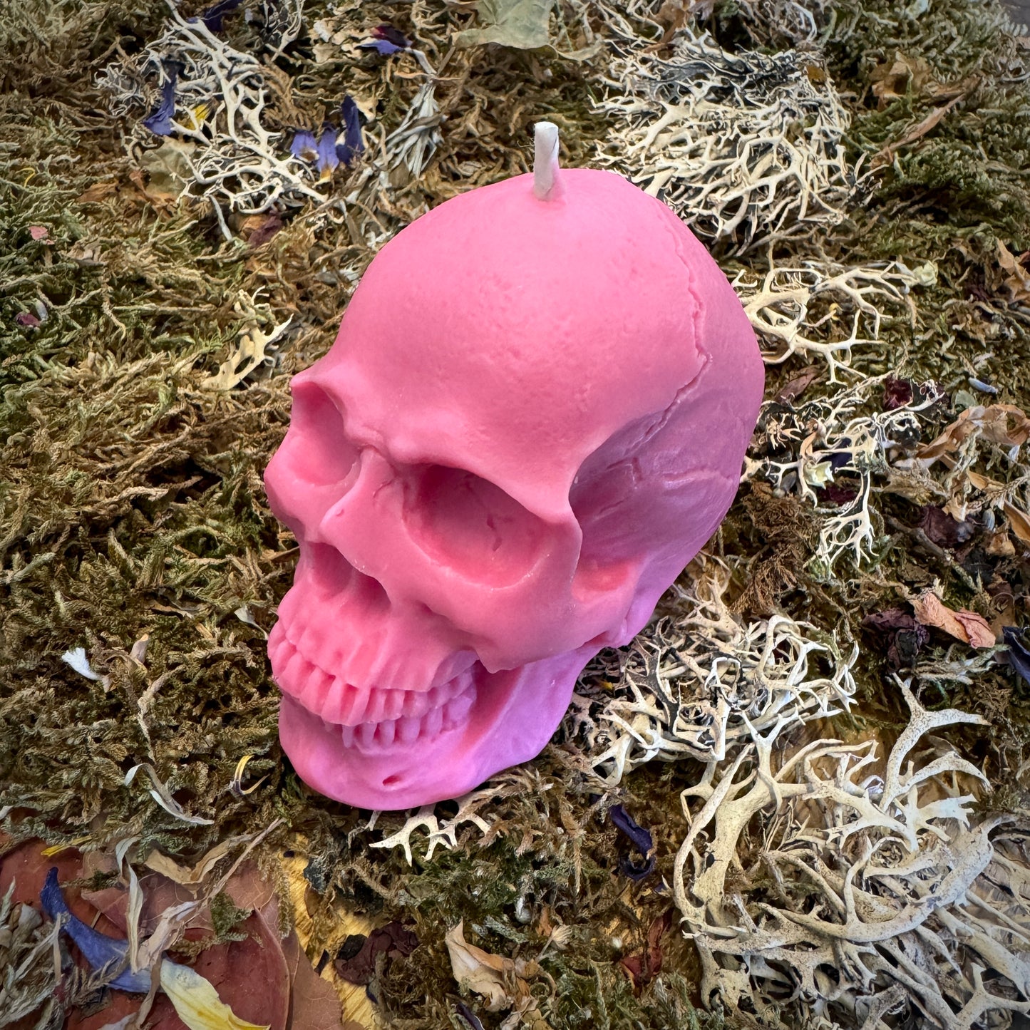 Skull Shaped Candle