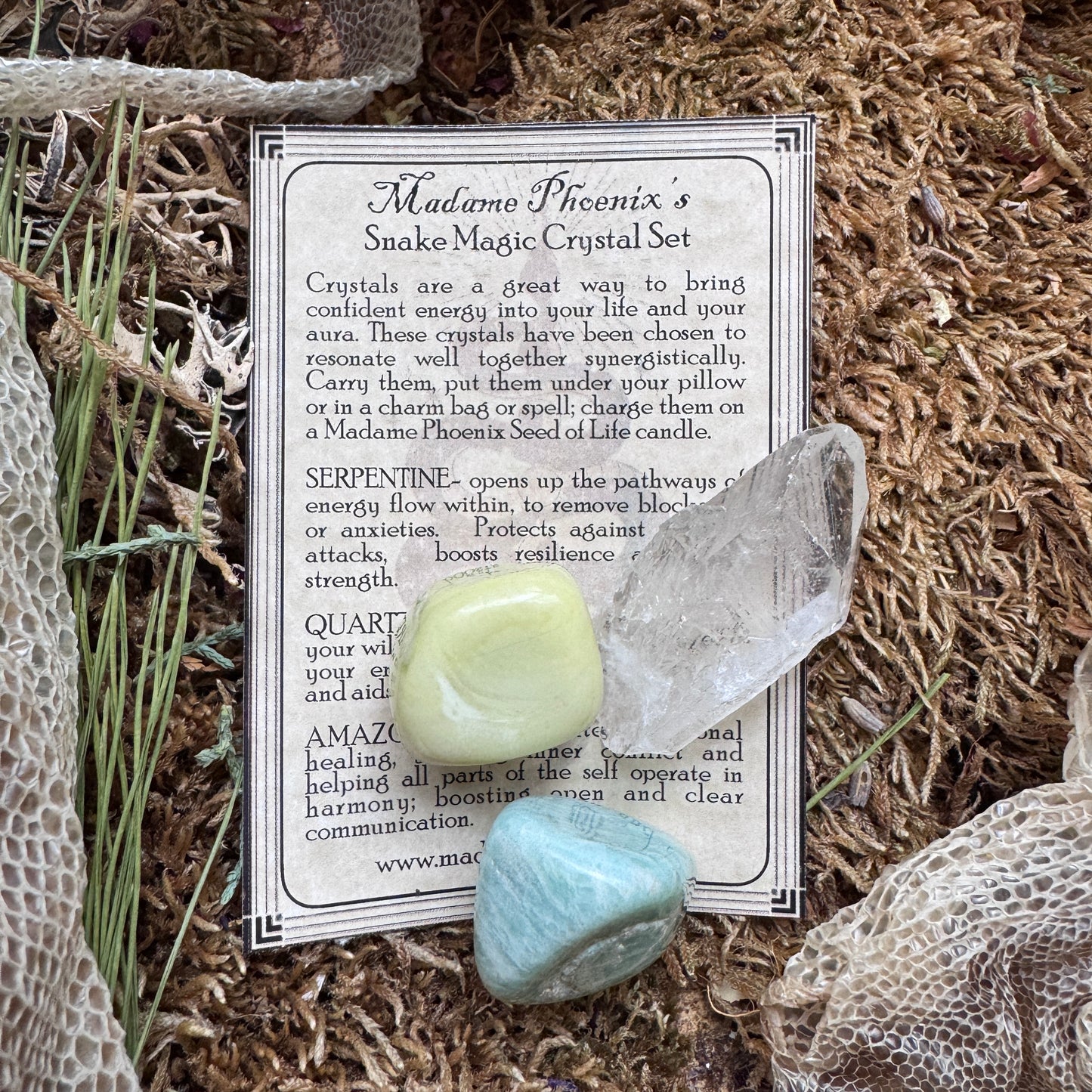 Snake Magic Crystal Spell Kits
