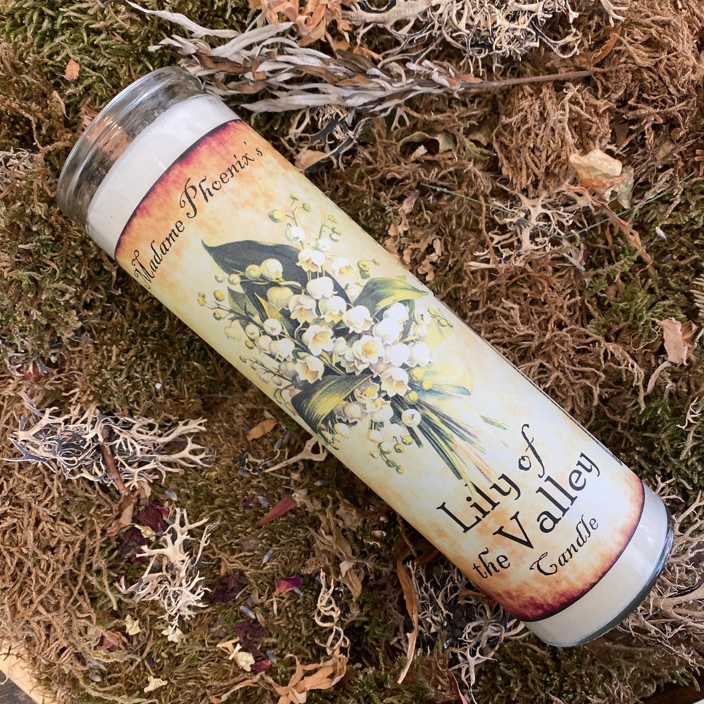 Bougies de fleurs de bénédiction du printemps
