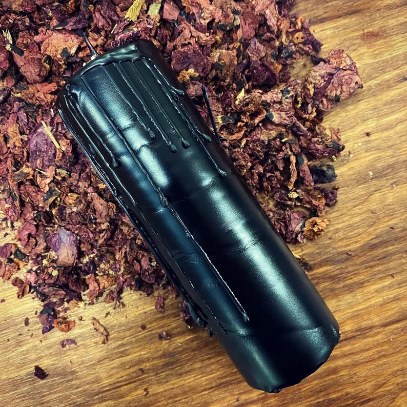 Kiss of the Dark Tall Pillar Candle