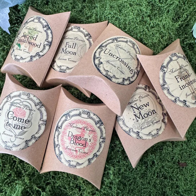 Cone Incense - 1 Tin of 12 Cones