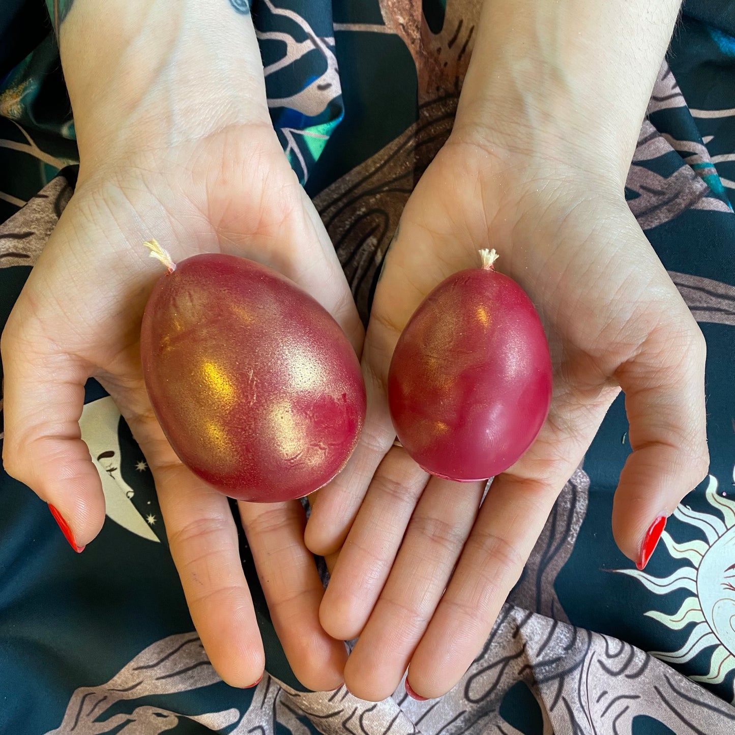 Phoenix Egg Shaped Rebirth & Freedom Spell Candle