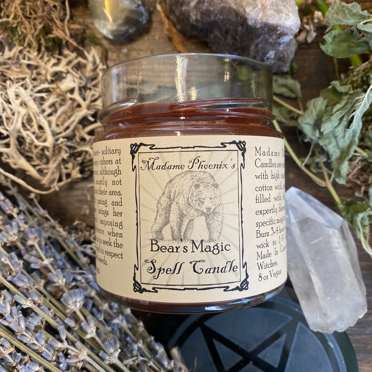 Animal Magic Familiar Spirit Blessing Candles