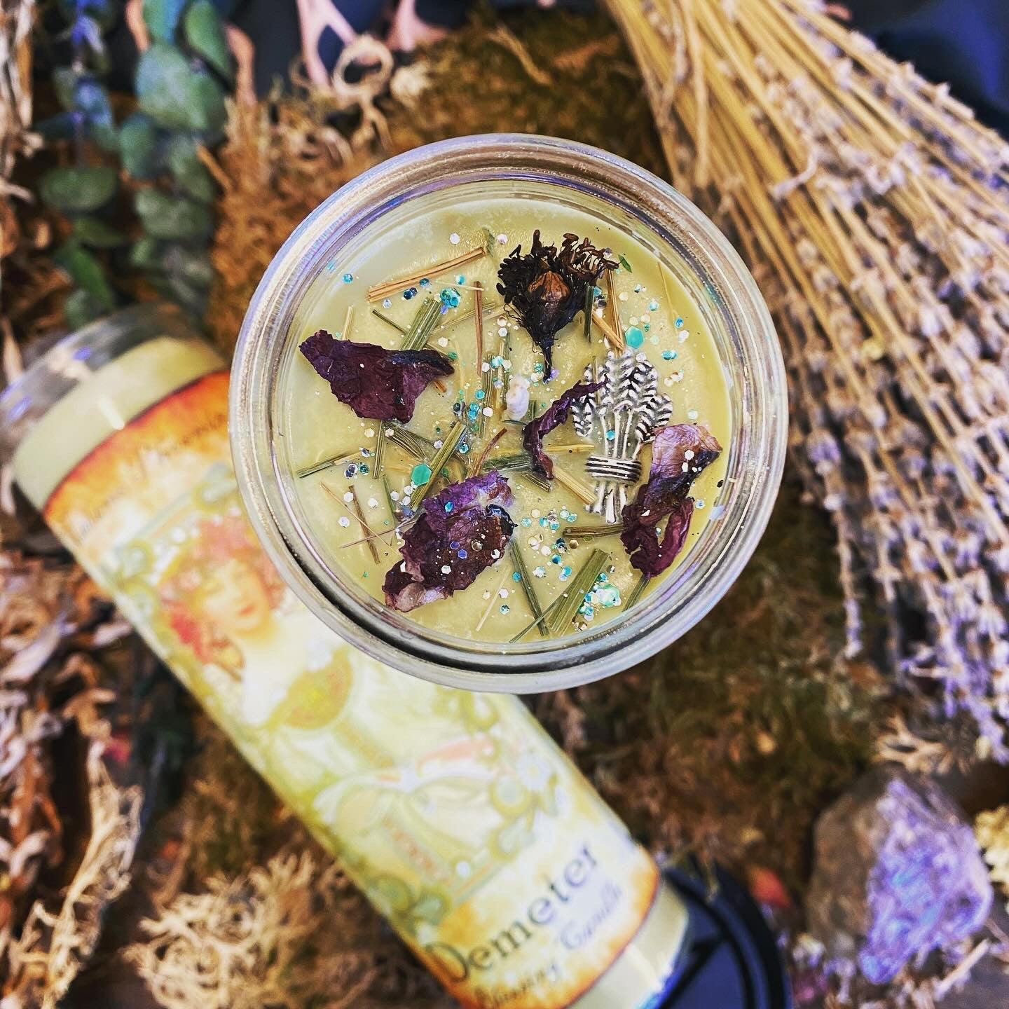 Bougie de sort rituel Demeter