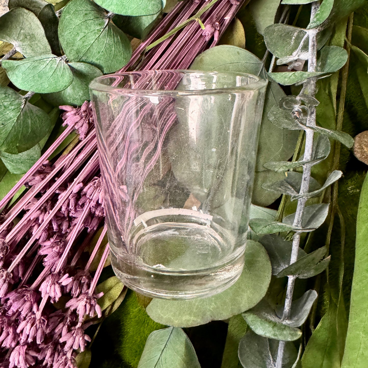 Bougeoir en verre pour toutes nos bougies votives