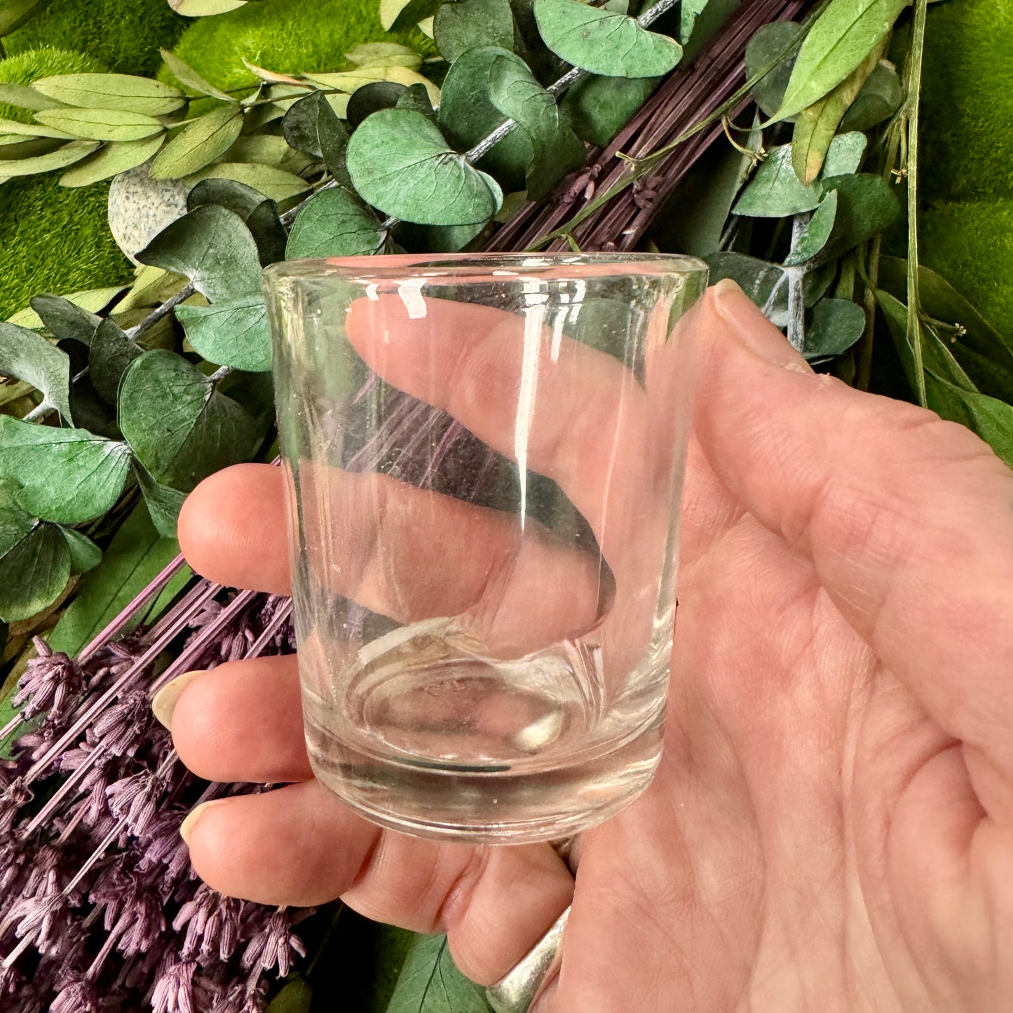 Bougeoir en verre pour toutes nos bougies votives