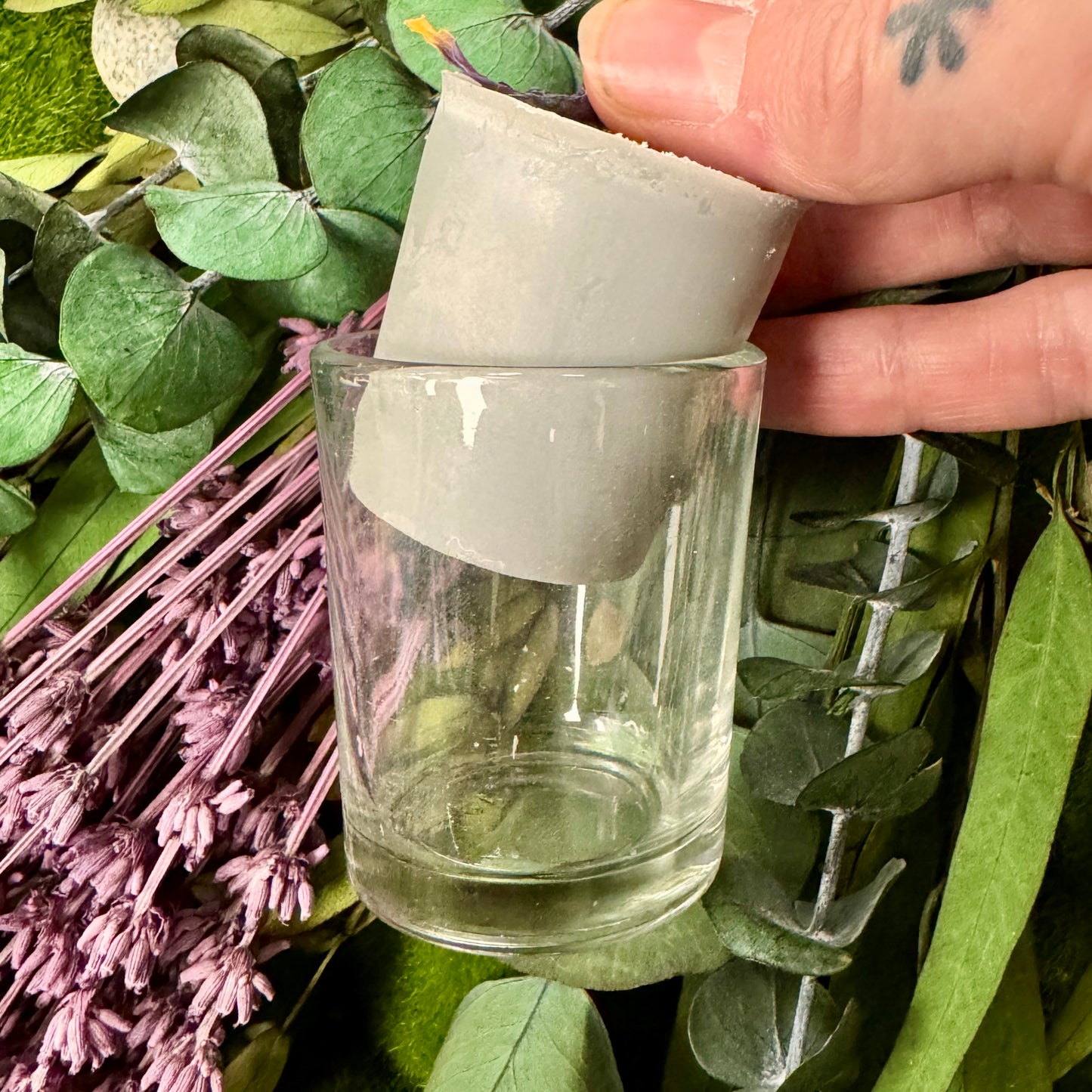 Bougeoir en verre pour toutes nos bougies votives
