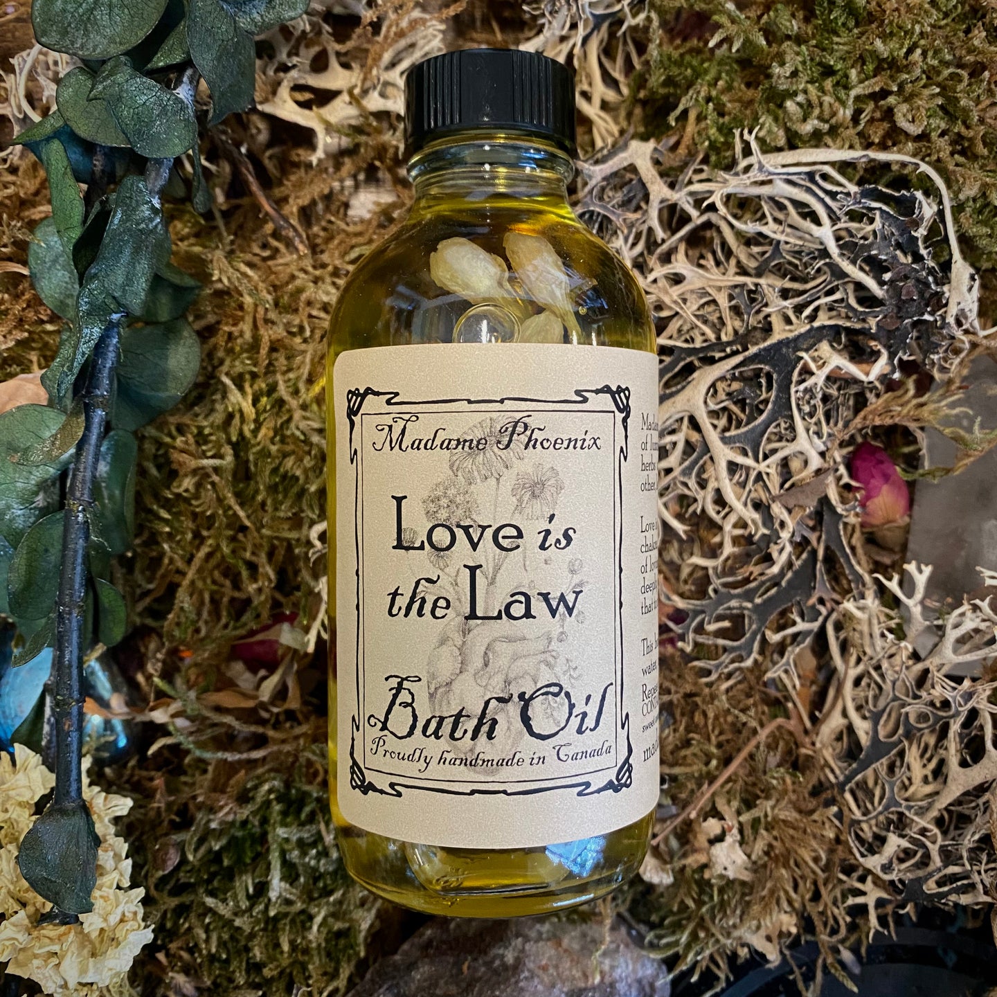 Love is the Law All Natural Bath Oil