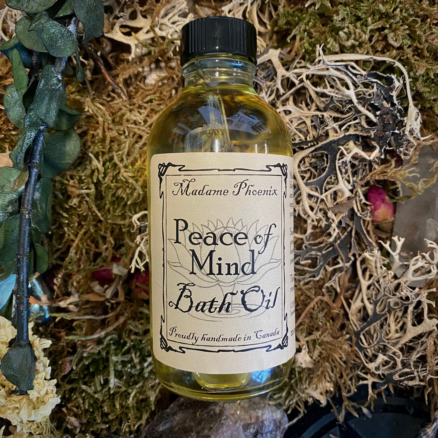 Peace of Mind Handmade Magical Bath Oil