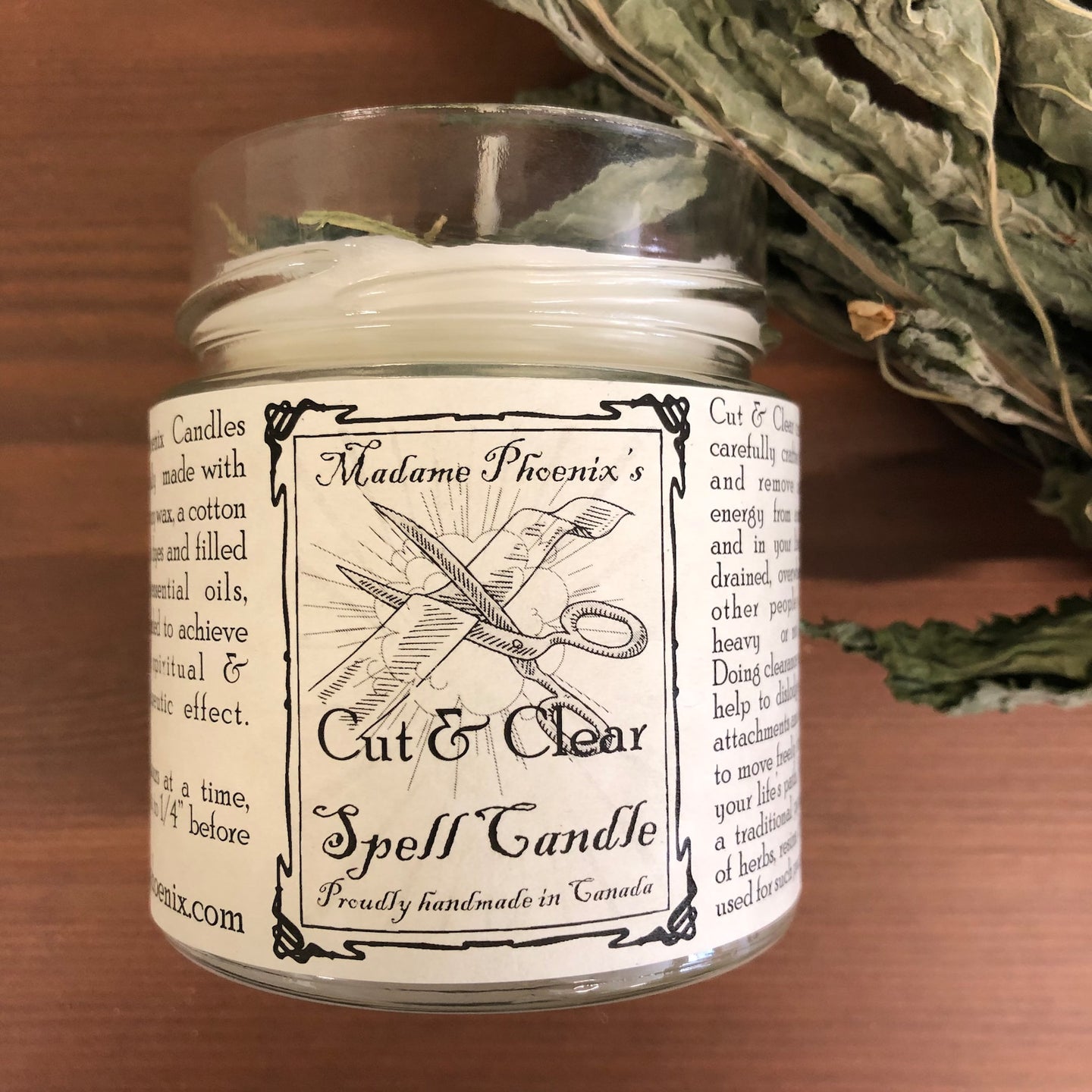 Cut and Clear Spell Candle