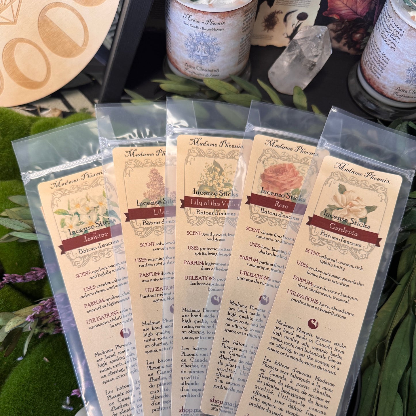 Flower Incense Bundle