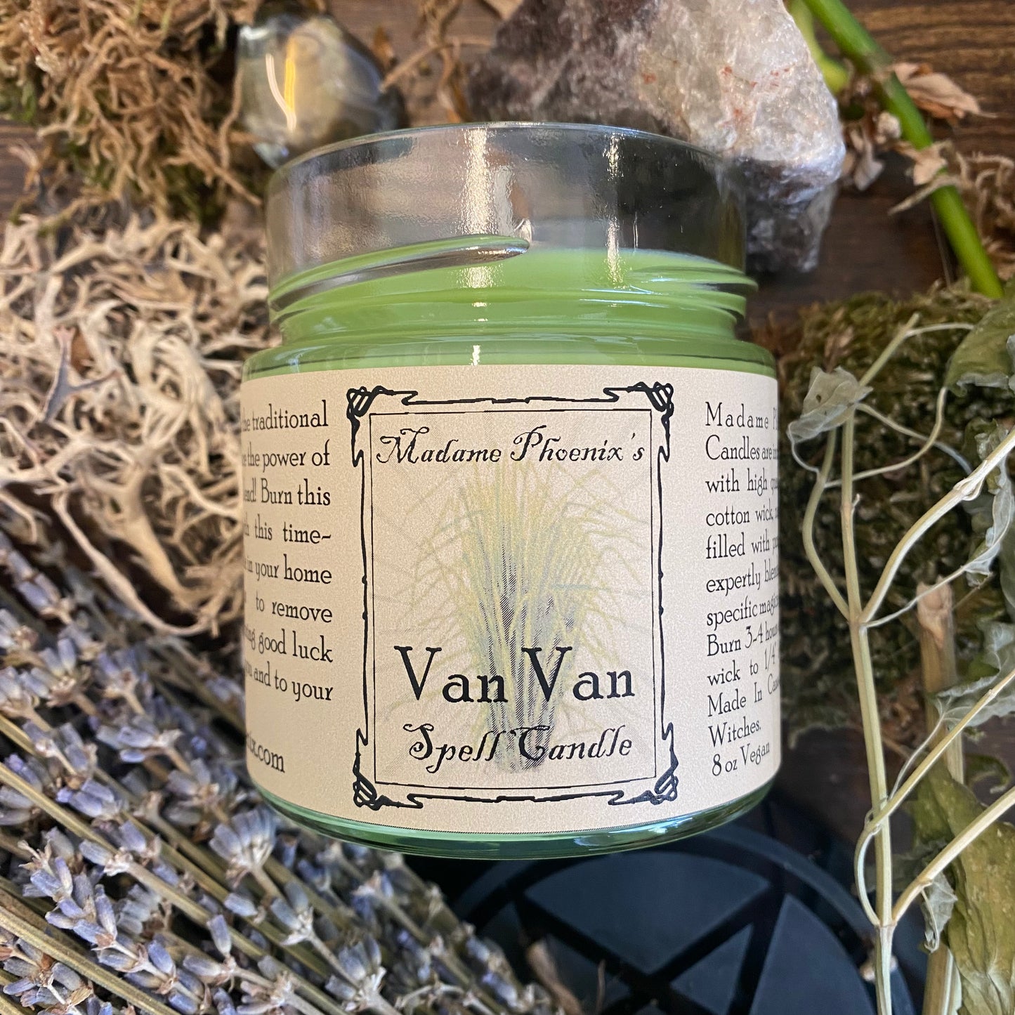 Bougie de sort de bénédiction spirituelle et de nettoyage Van Van