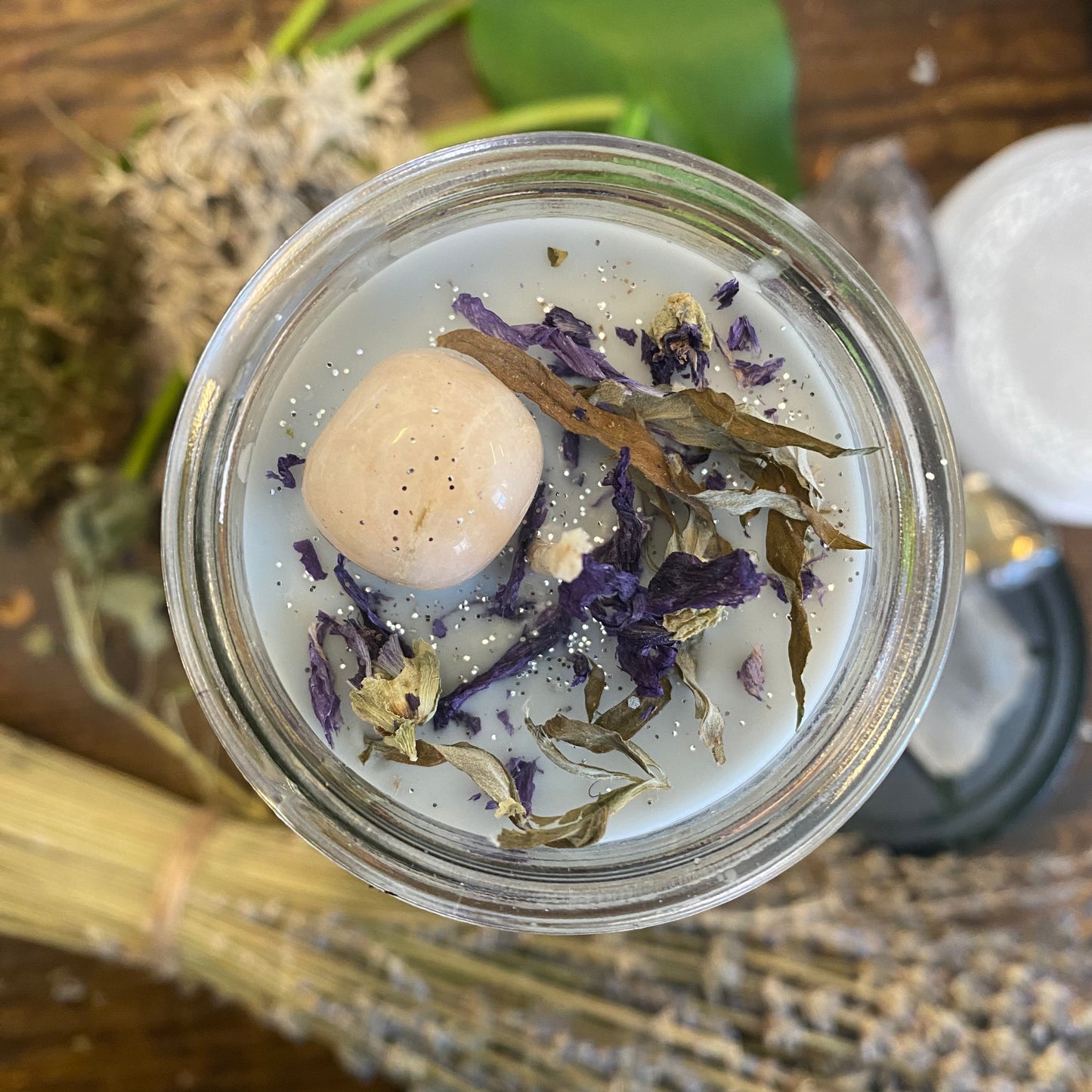 Bougie de sort rituel de pleine lune Esbat