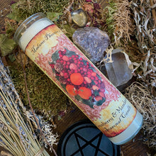 Load image into Gallery viewer, Cranberry &amp; Mandarin Solstice Blessing Holiday Candle
