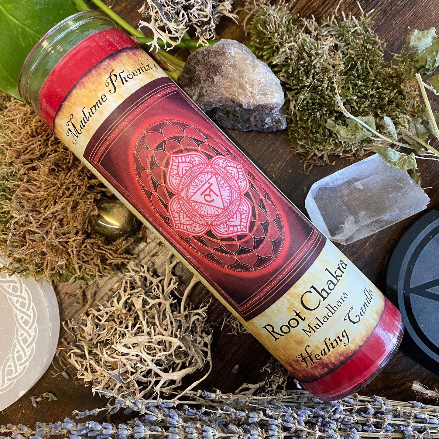 Bougies de sort de 7 jours de guérison et d’équilibrage des chakras