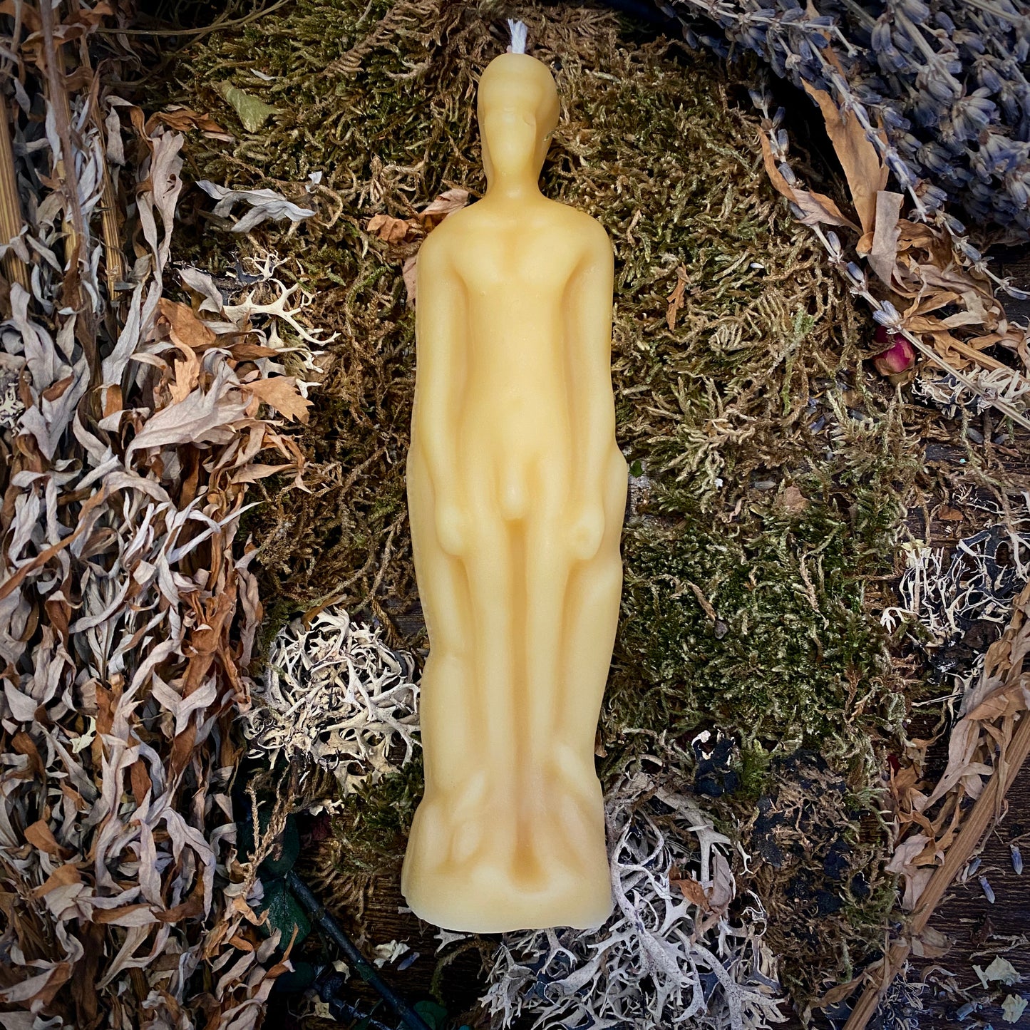 Beeswax Male Shaped Candle