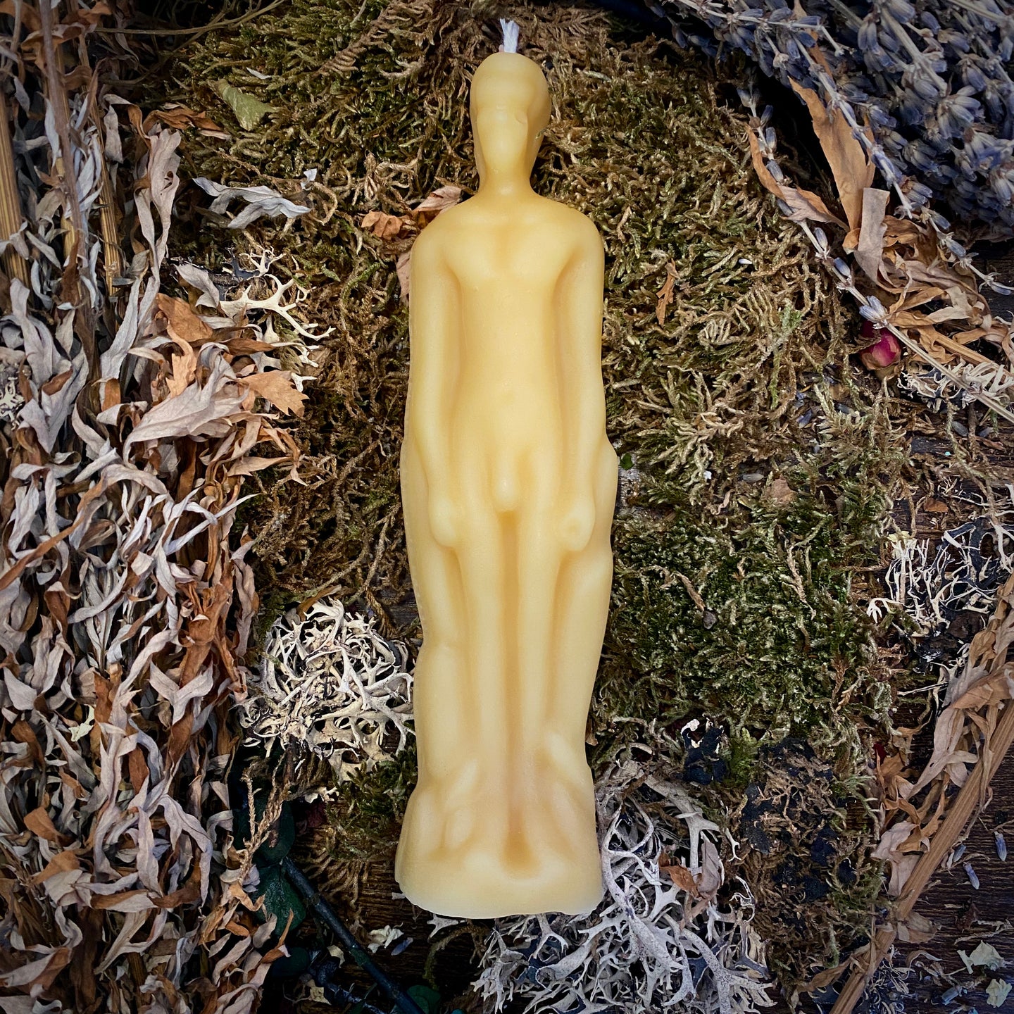 Beeswax Male Candle