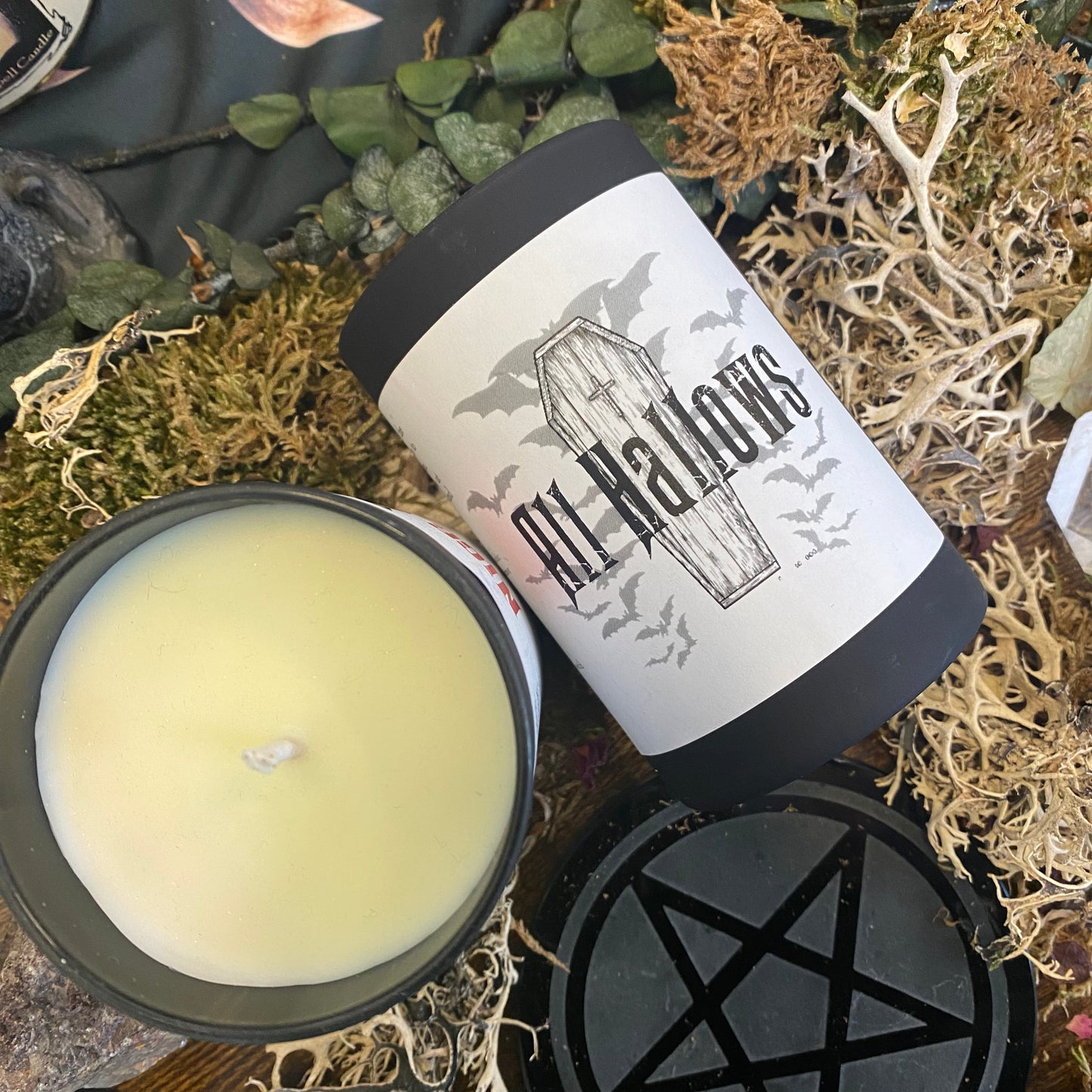 Seasonal Halloween Goth Spooky Candles