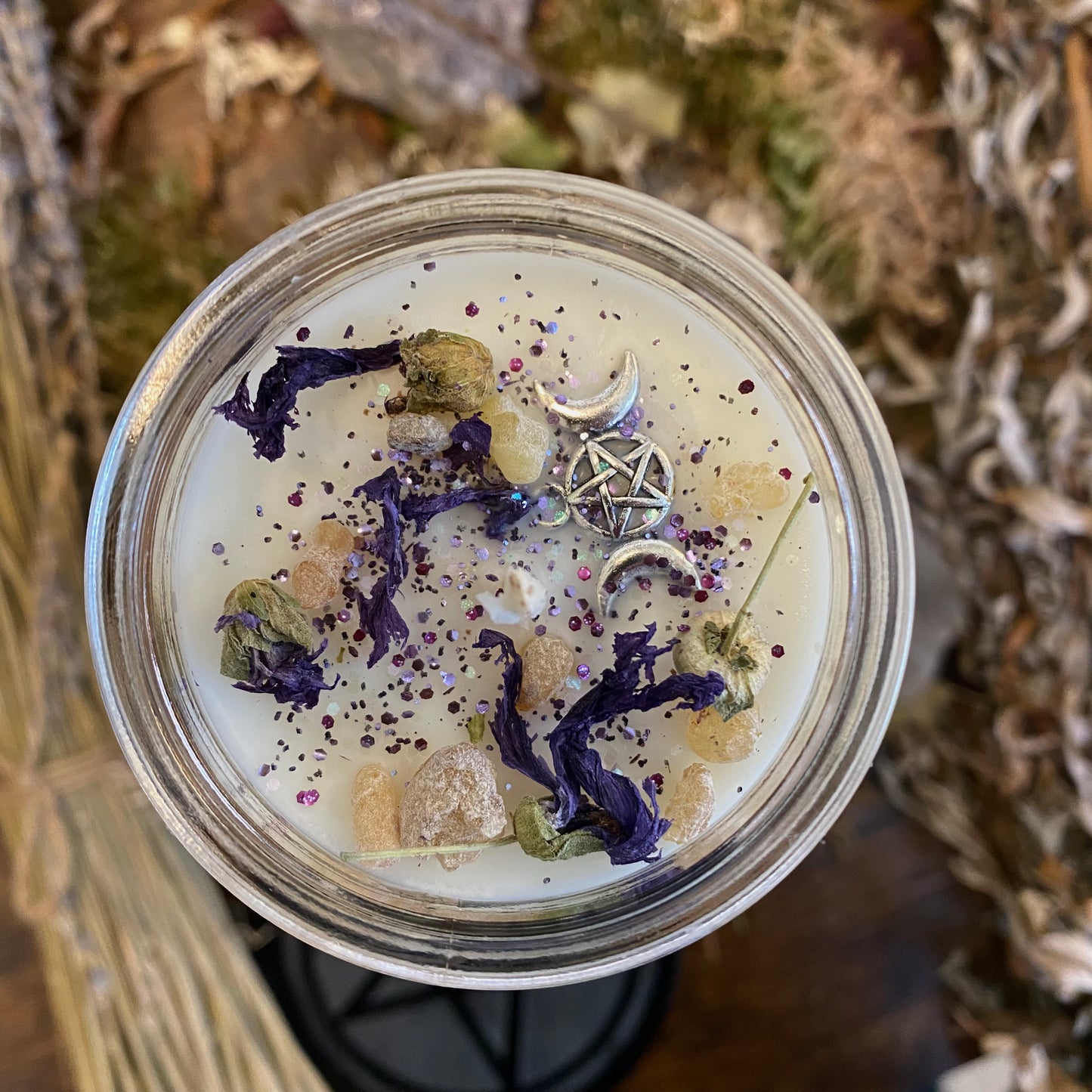 Witches Sabbat Altar Ritual Candle