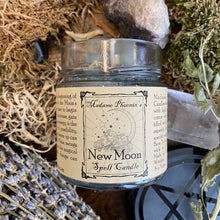 Load image into Gallery viewer, New Moon Ritual Spell Candle
