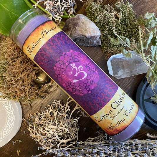 Bougies de sort de 7 jours de guérison et d’équilibrage des chakras