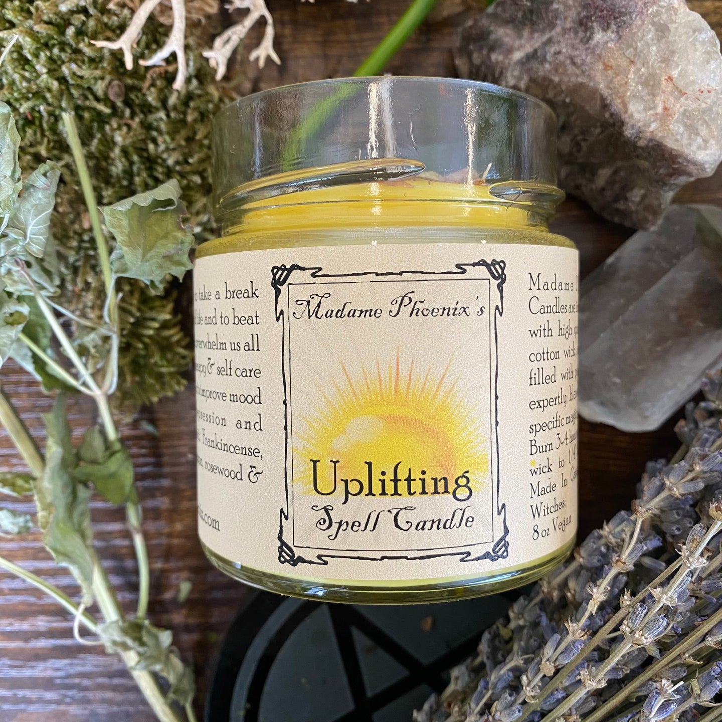 Uplifting Magic Spell Aromatherapy Candle