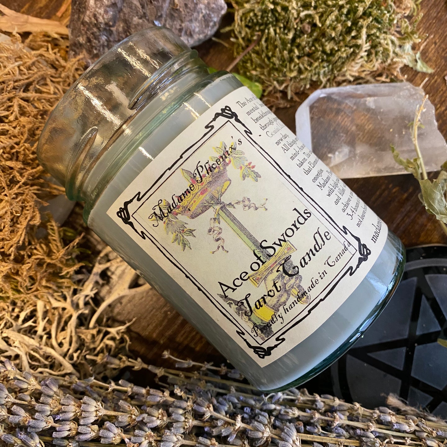 Tarot Aces Magic Spell Candles