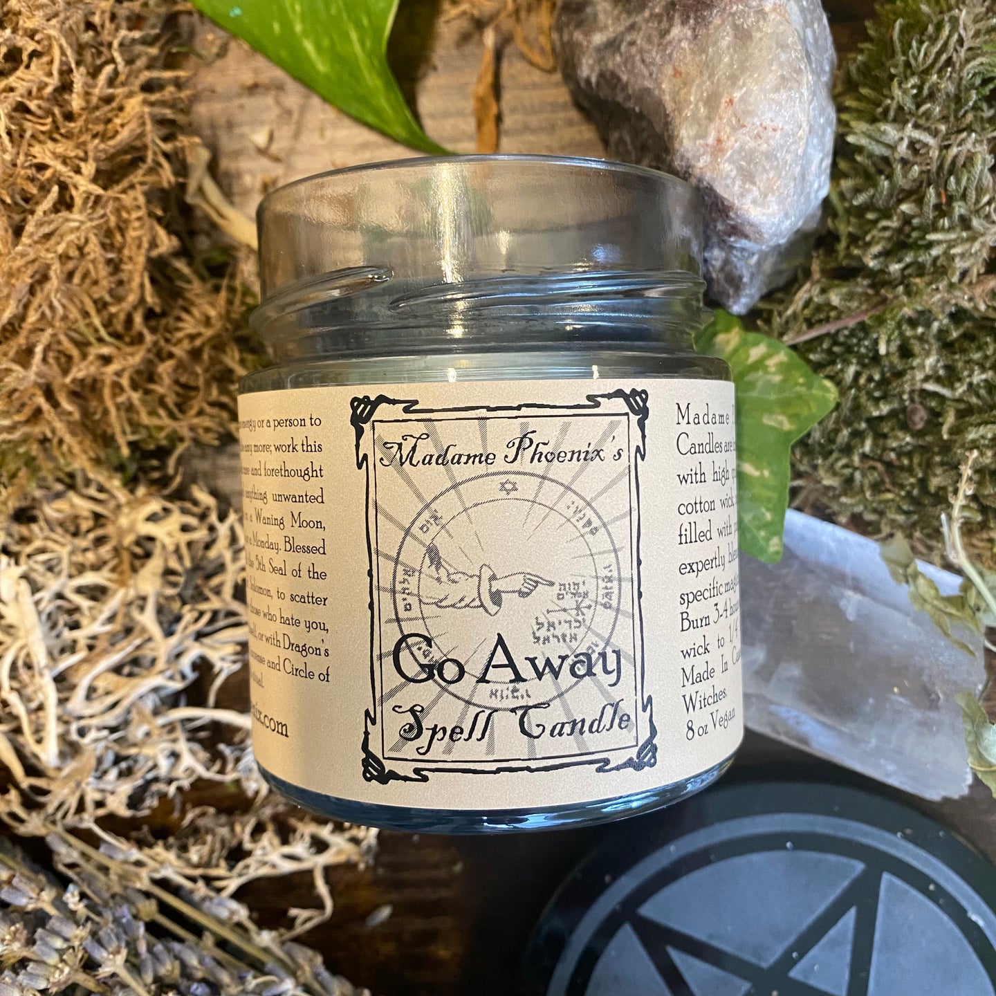 Go Away Spell Candle