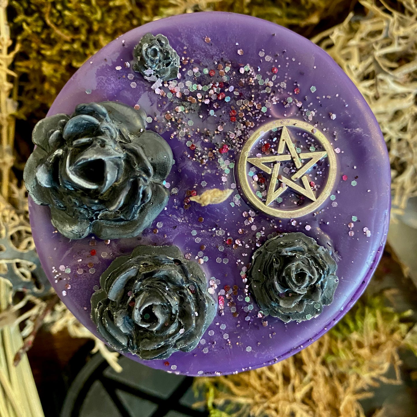 Samhain Witch's Sabbat Chunky Ritual Candle