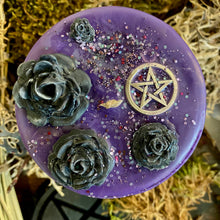 Load image into Gallery viewer, Samhain Witch&#39;s Sabbat Chunky Ritual Candle
