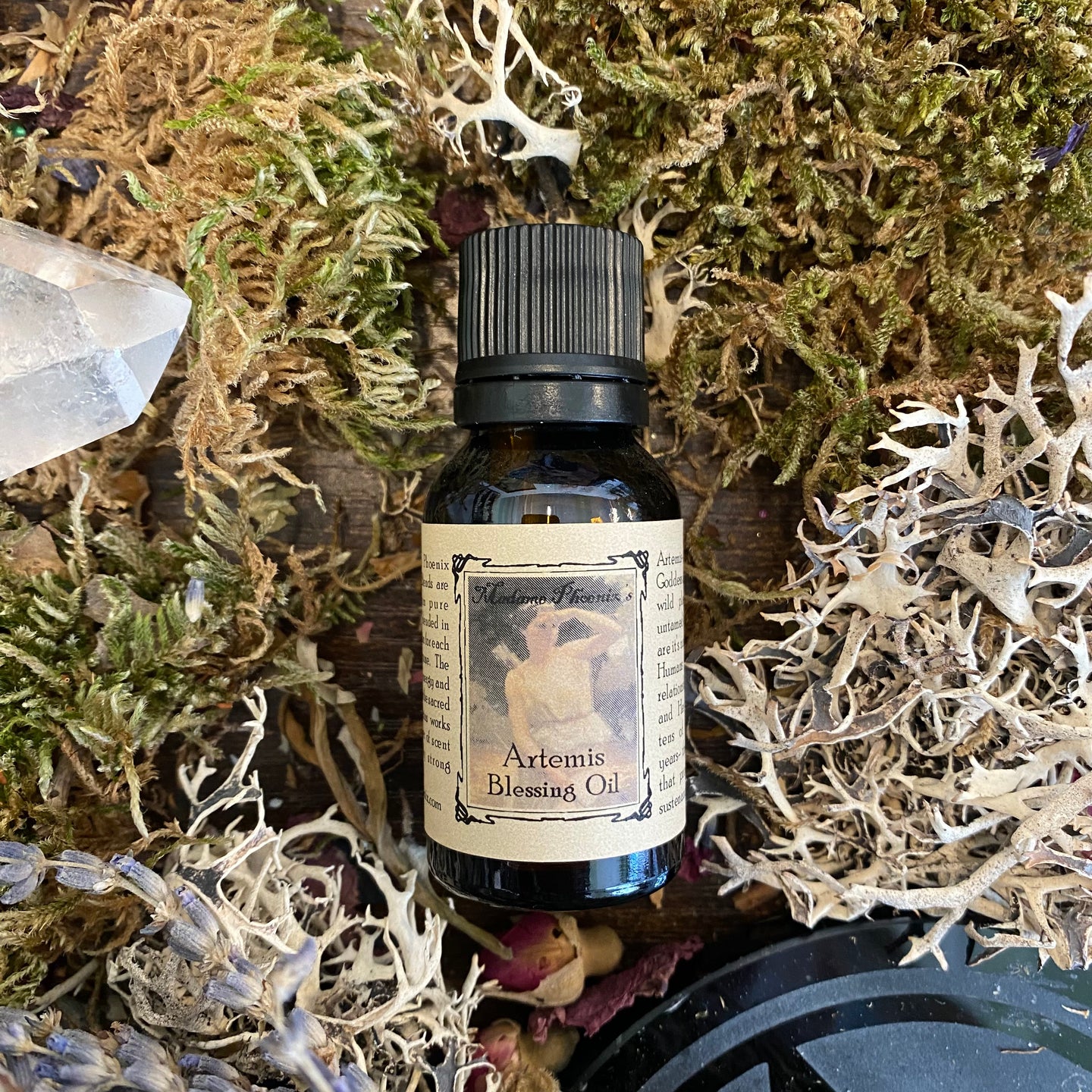 Compte-gouttes d’huile de parfum magique Artemis Oil