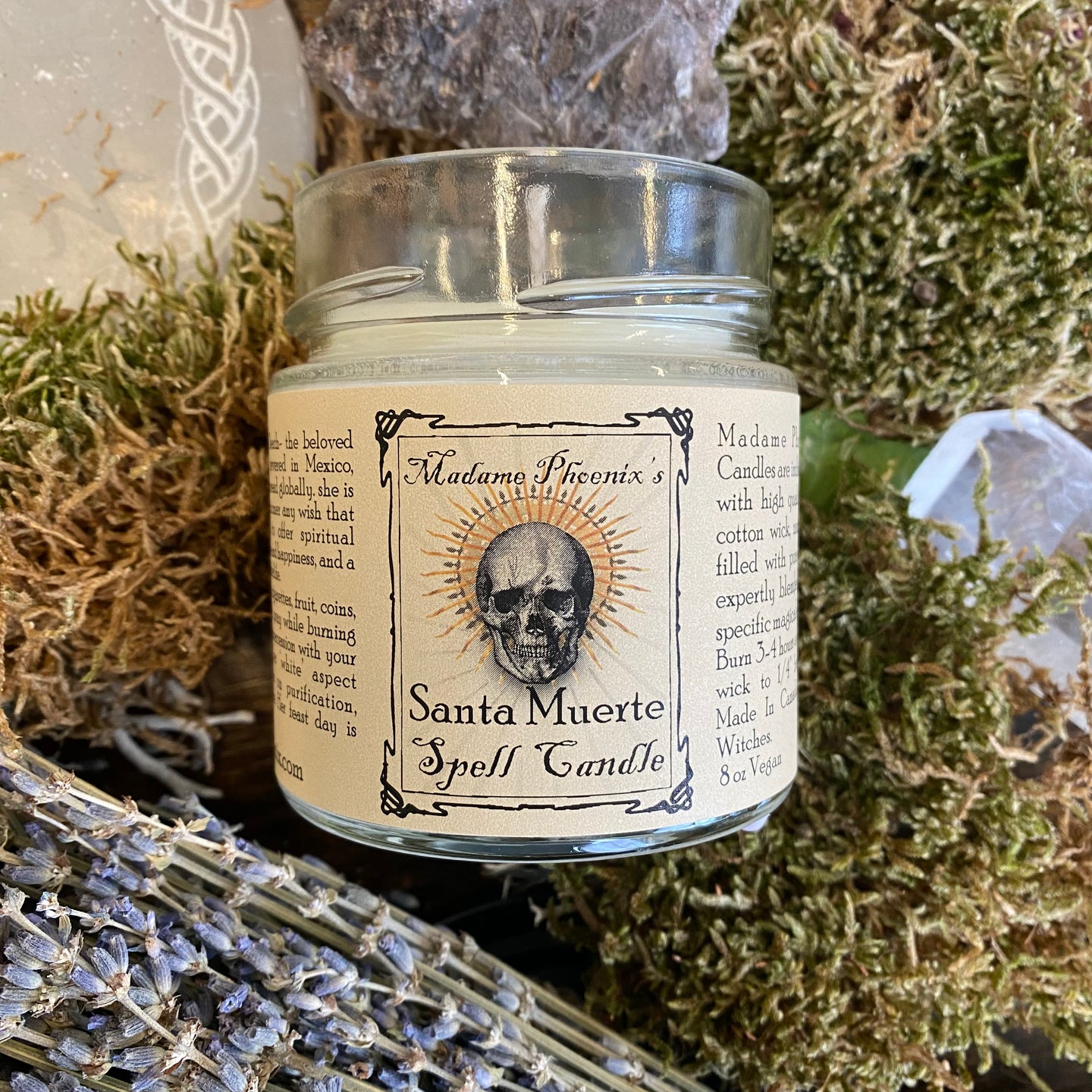 Santa Muerte Spell Candle