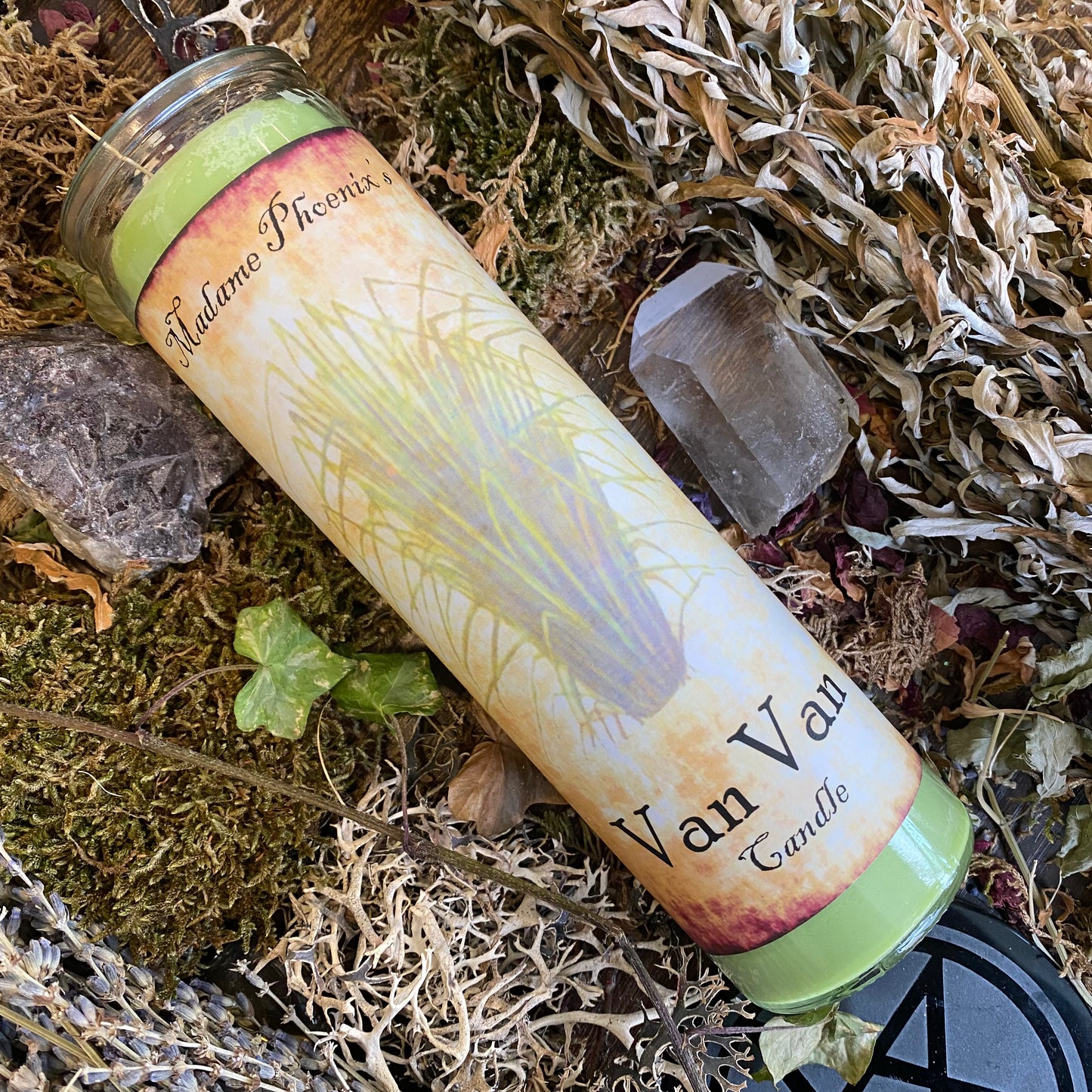 Bougie de sort de bénédiction spirituelle et de nettoyage Van Van