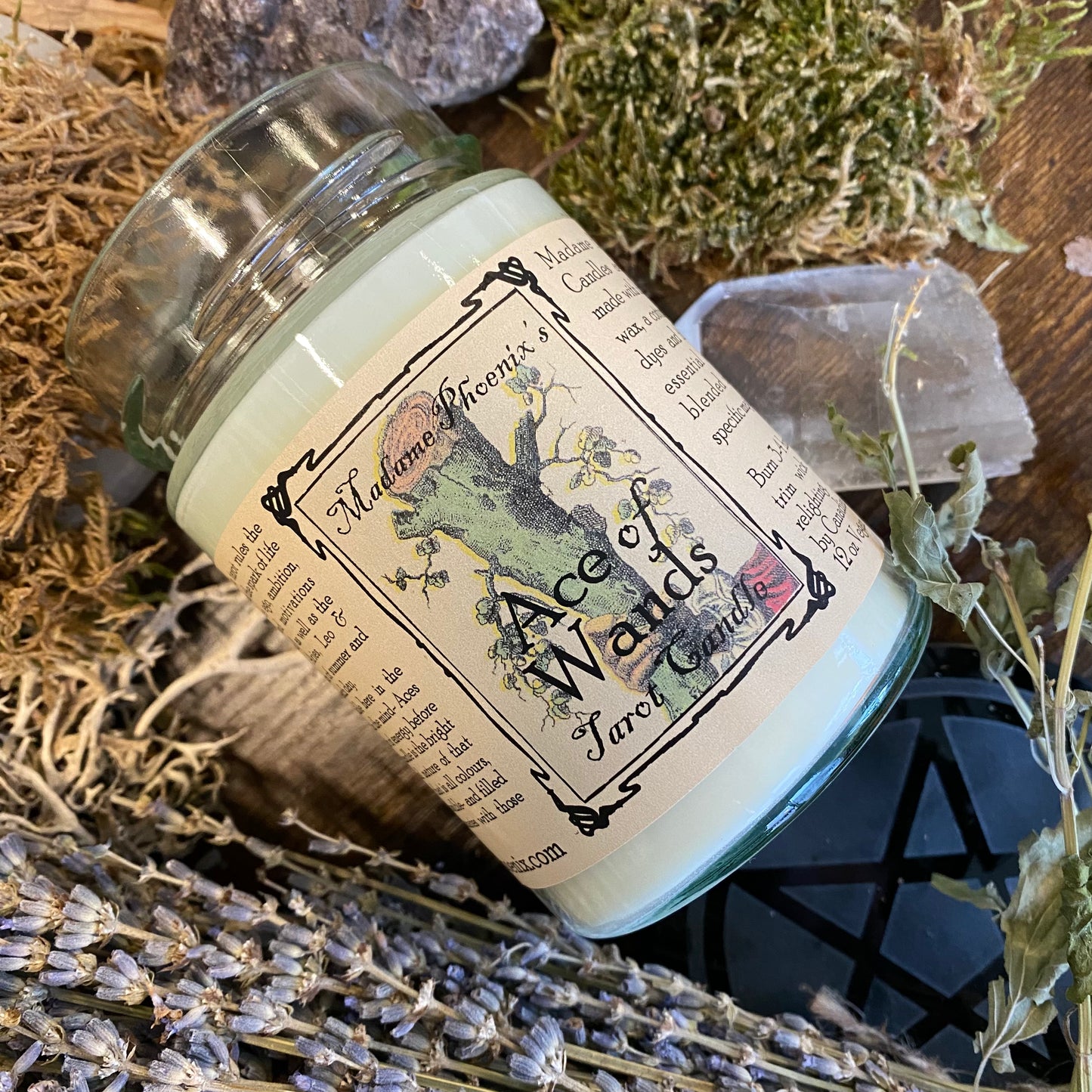 Tarot Aces Magic Spell Candles