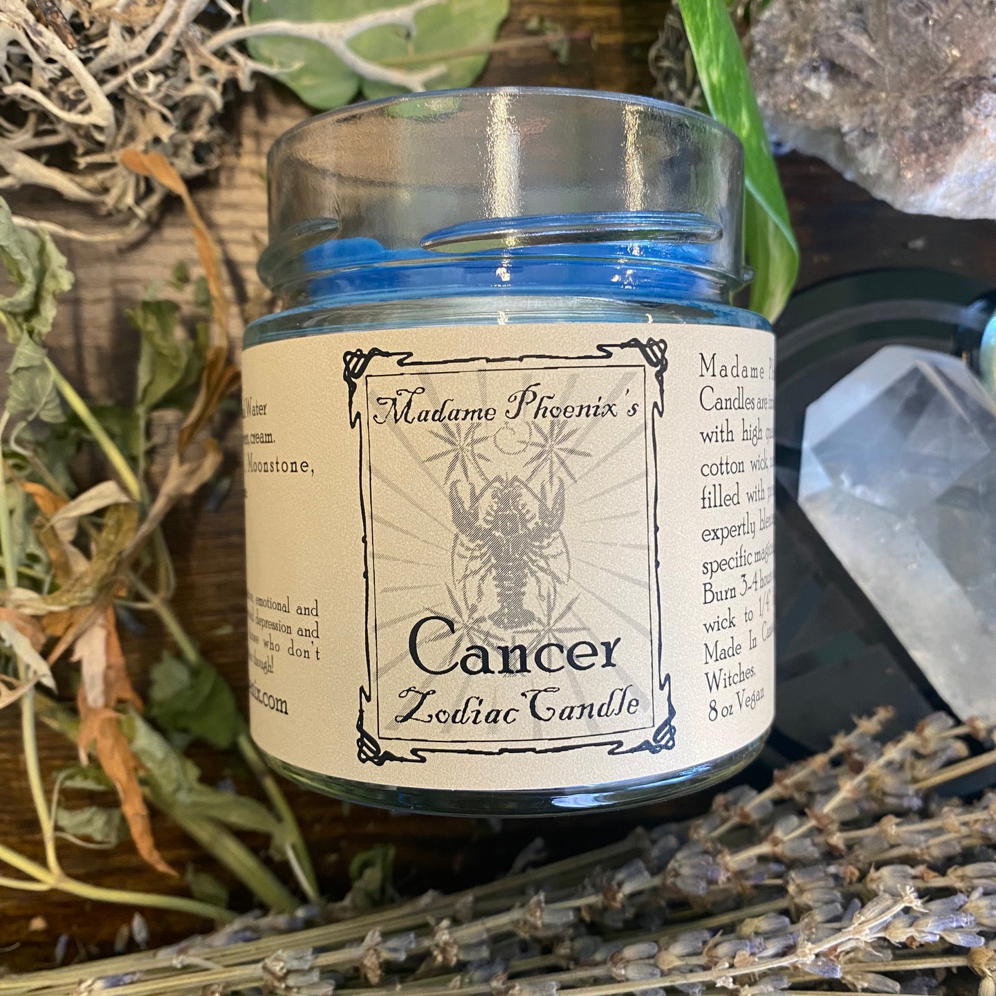 Zodiac Magic Cancer Spell Candle