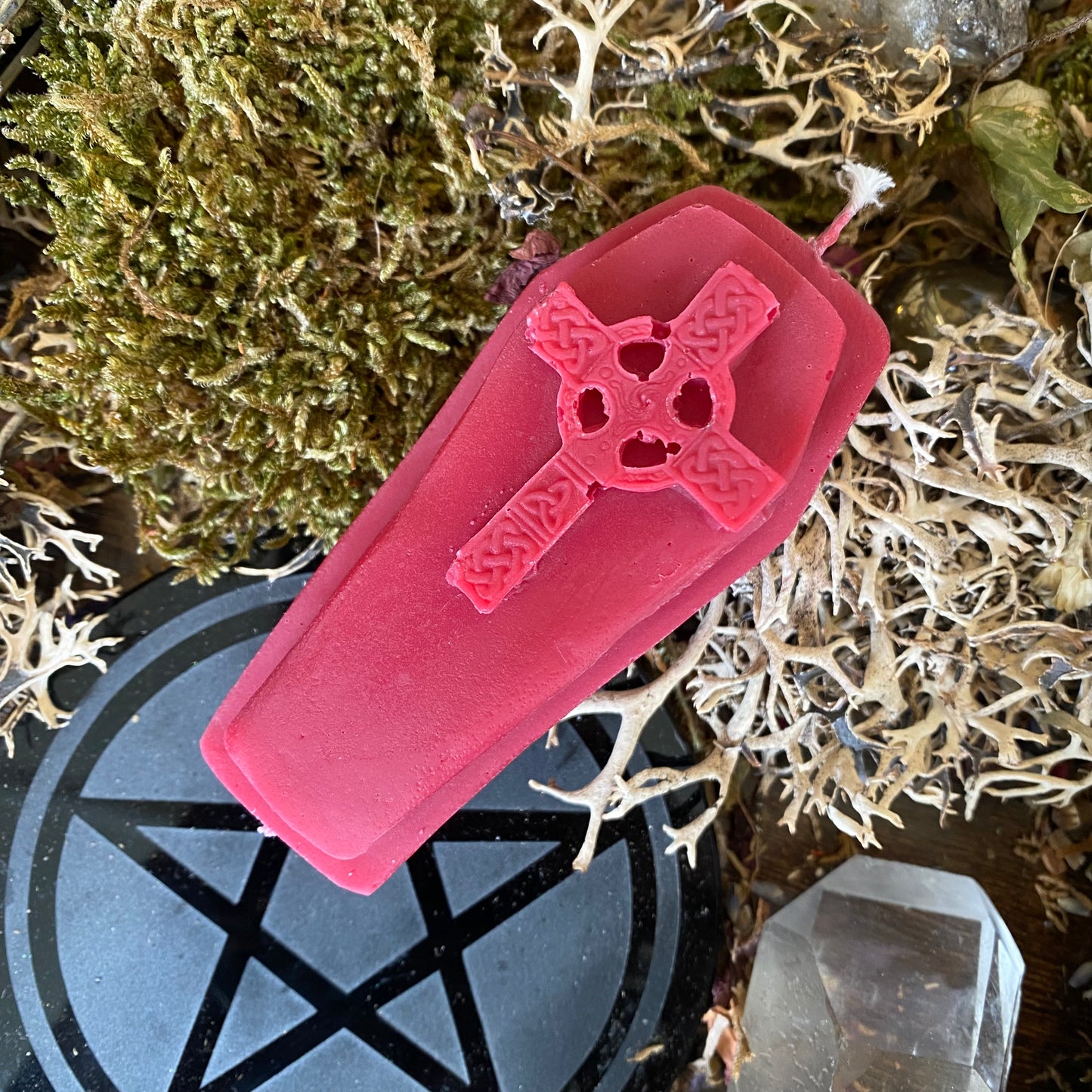 Coffin Shaped Candle