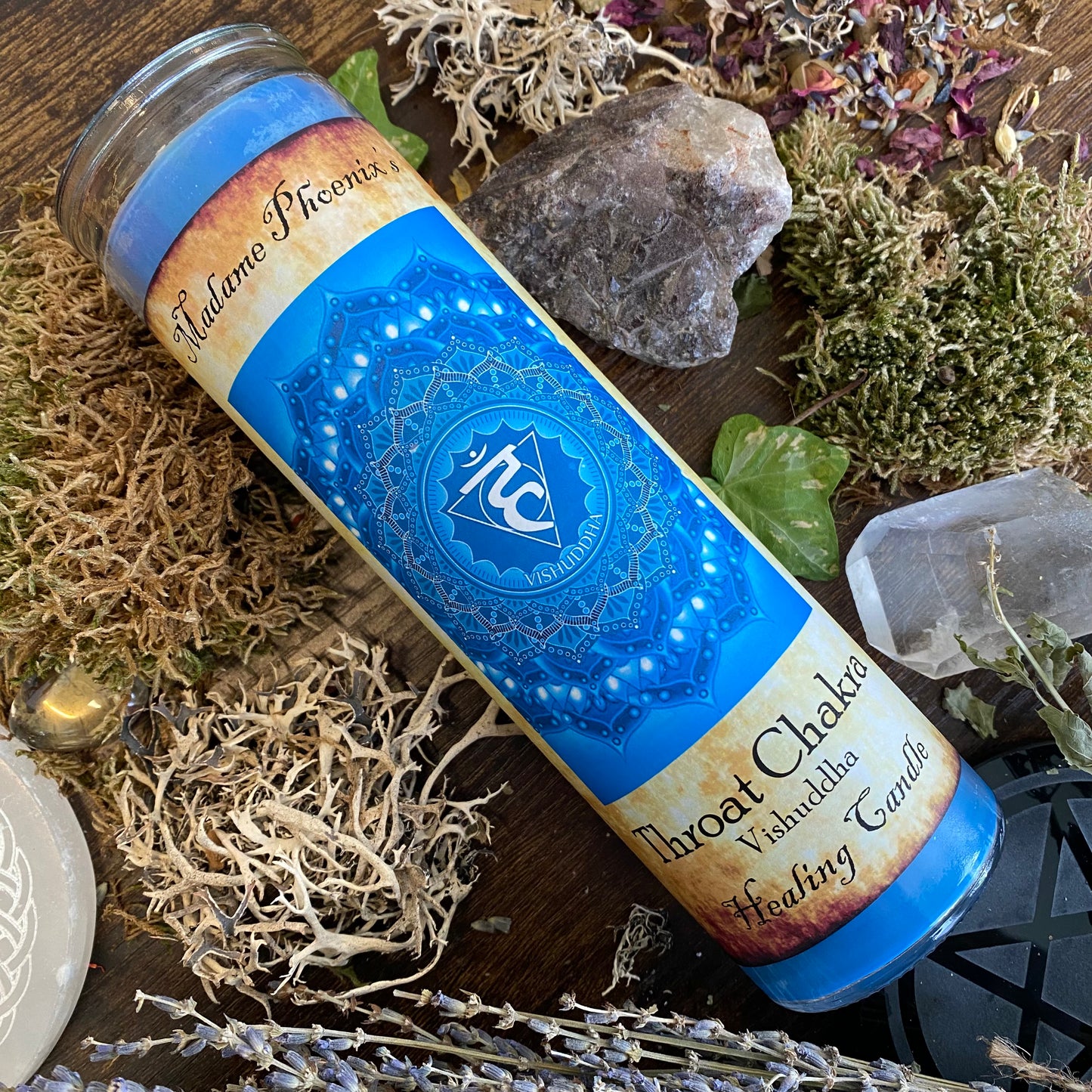 Bougies de sort de 7 jours de guérison et d’équilibrage des chakras