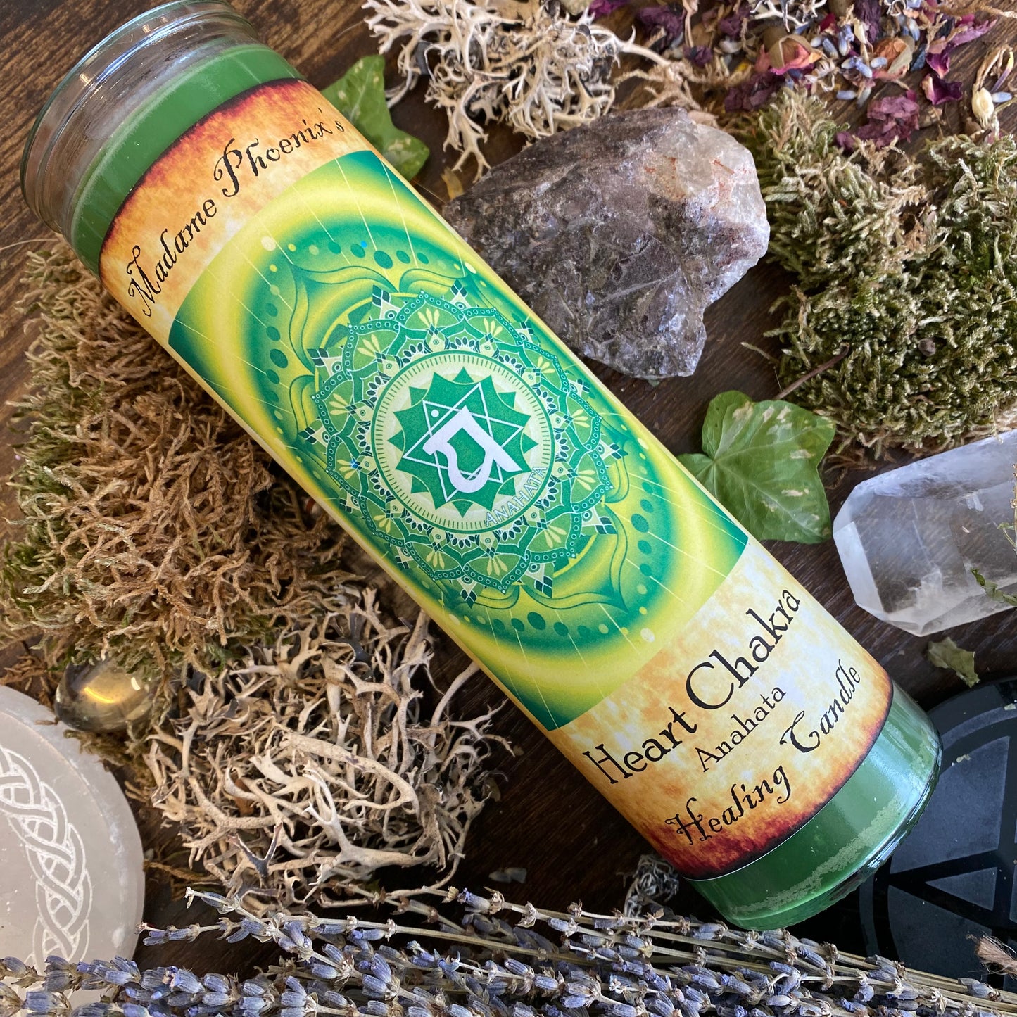 Bougies de sort de 7 jours de guérison et d’équilibrage des chakras