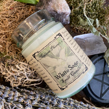 Load image into Gallery viewer, White Sage Spell Candle
