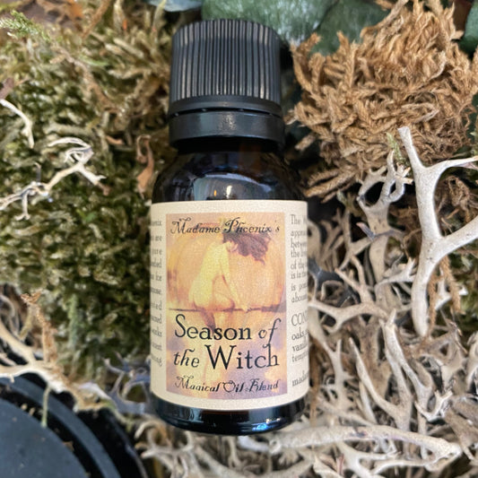 Saison de la sorcière Huile essentielle Automne Halloween Samhain Blend Dropper
