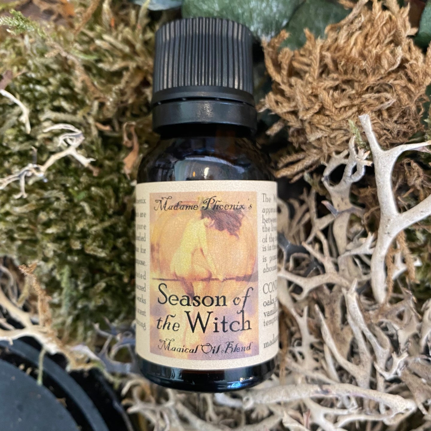 Season of the Witch Essential Oil Autumn Halloween Samhain Blend Dropper